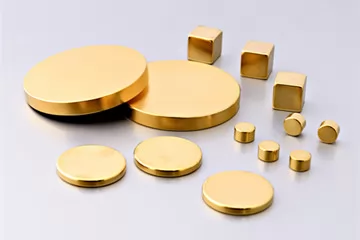 Gold Plated Magnets